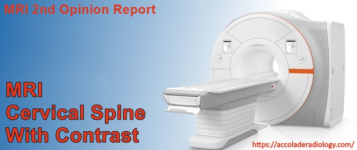 MRI Cervical spine with contrast