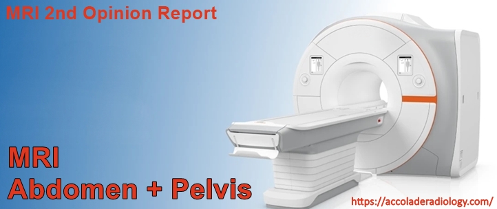MRI of abdomen and pelvis
