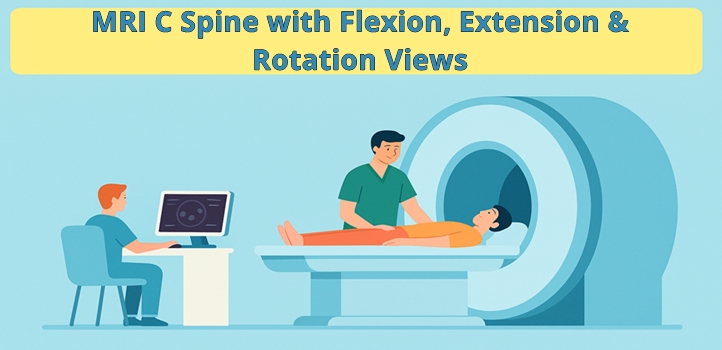 MRI Cervical Spine With Flexion Extension and Rotation Views